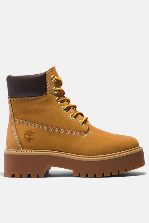 Stone street 6 inch lace up waterproof boot - wheat