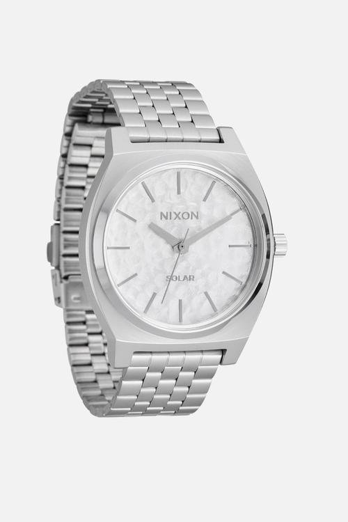 Time Teller Solar  - Silver / Snow