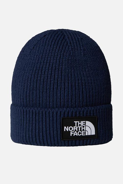 TNF Logo Box Cuffed Beanie - Summit Navy