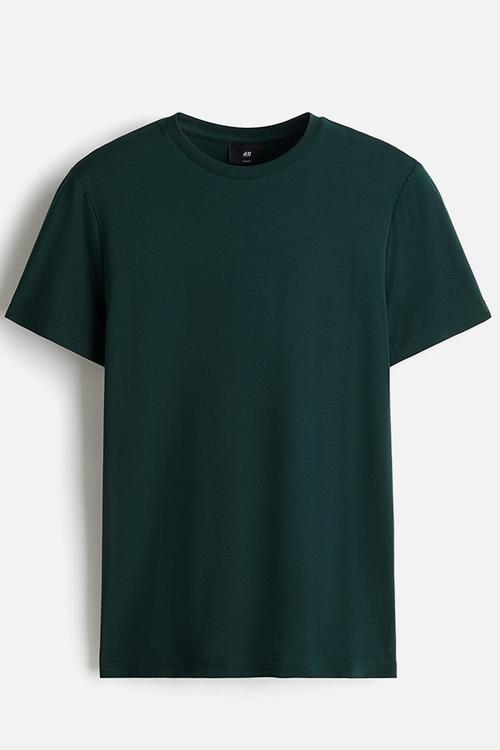 Slim fit t-shirt - forest green