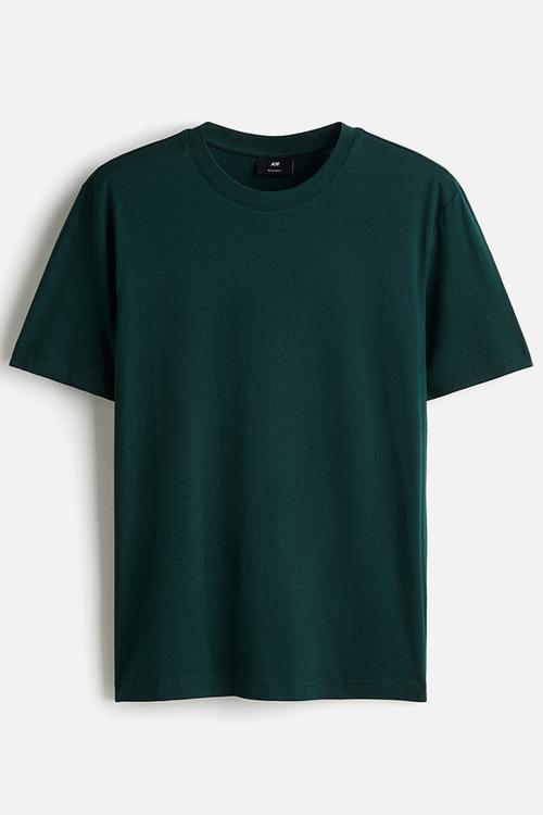 Regular fit t-shirt - forest green