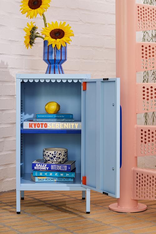 Sprinkles Side Table - Blueberry Splash