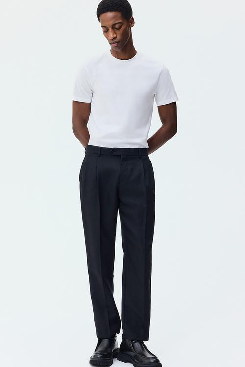 Slim fit pima cotton t-shirt - white