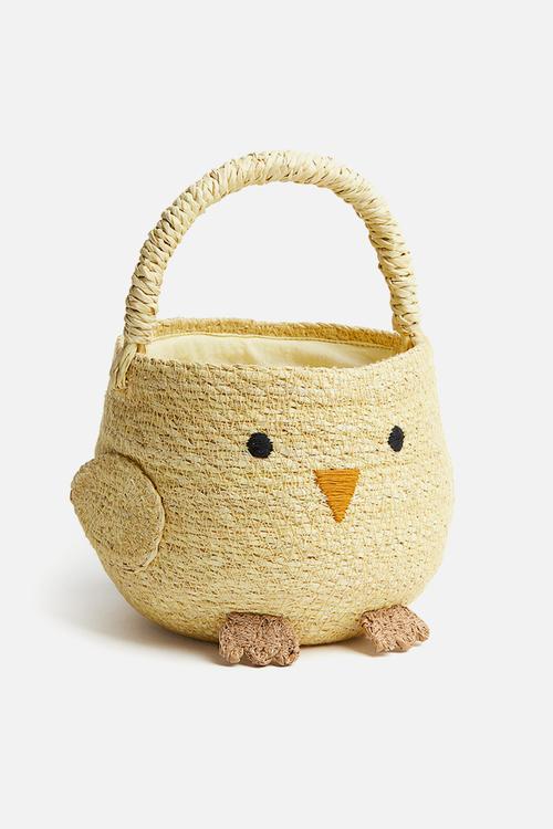 Chick storage basket -  yellow/chick