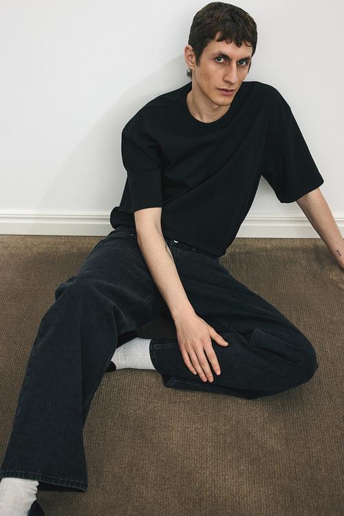 Relaxed jeans - denim black