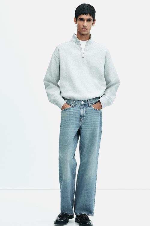 Relaxed jeans - denim blue