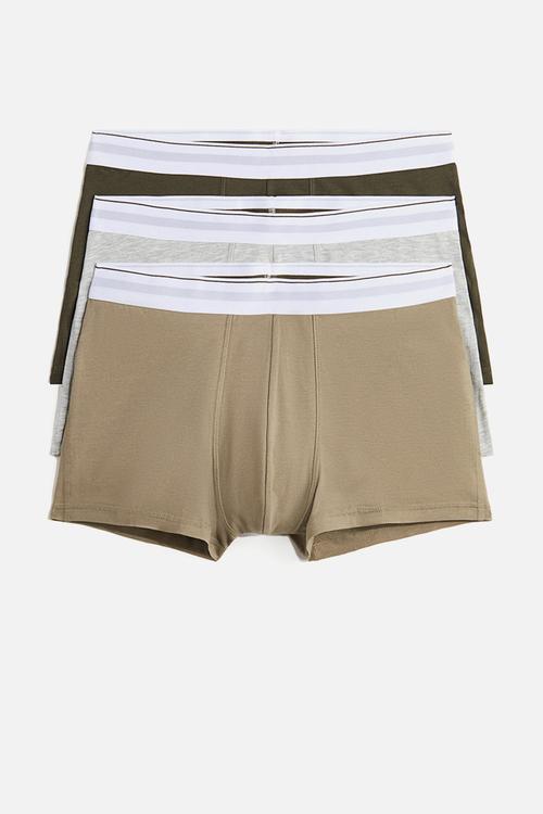 3-pack short trunks with lycra® - multi 