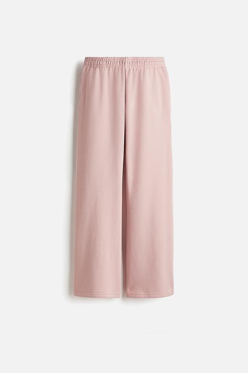 Wide joggers - light pink 