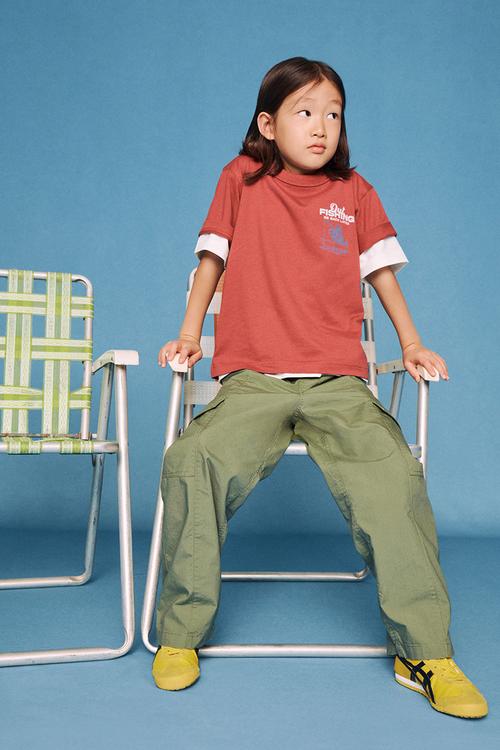 panel cargo pant - khaki green