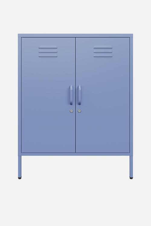 Sugar cube storage cabinet - pigeon blue
