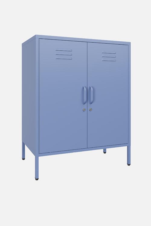Sugar cube storage cabinet - pigeon blue