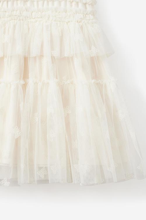 Katelyn Dress Up Dress - Dark Vanilla/Butterfly