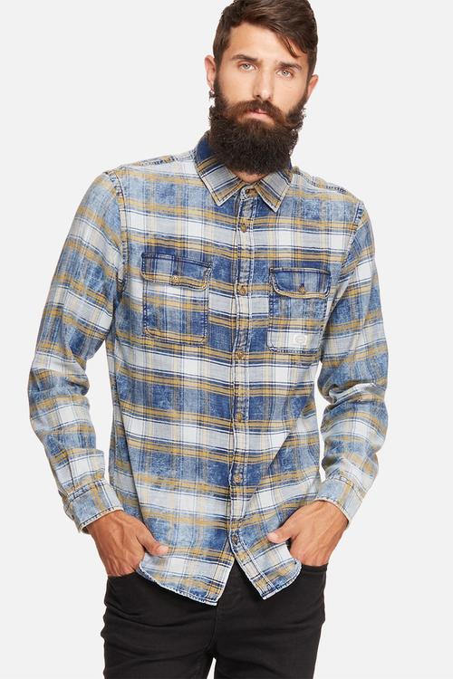 Burn regular fit utility shirt