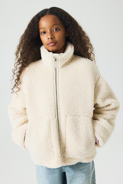 Teddy jacket - cream