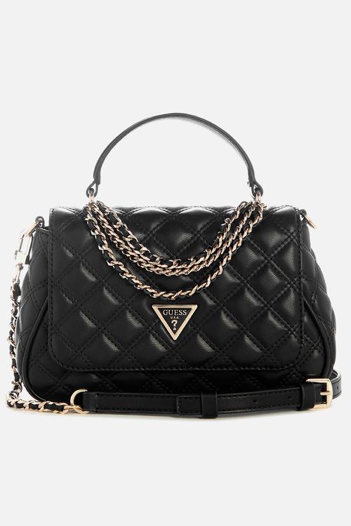 Giully ii top handle flap- black