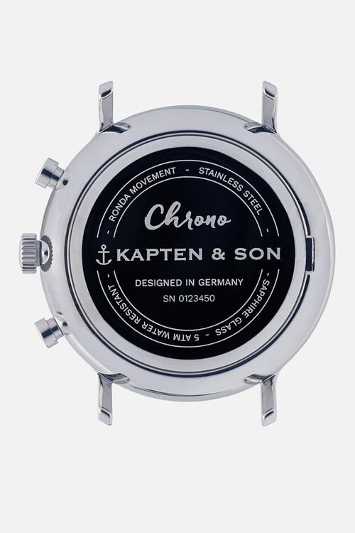 Chrono Small Silver Steel - Silver