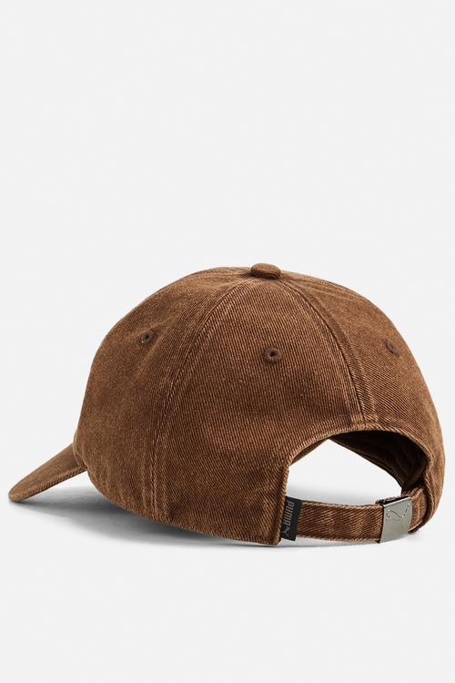 Wardrobe ess metal dad cap- chocolate brown