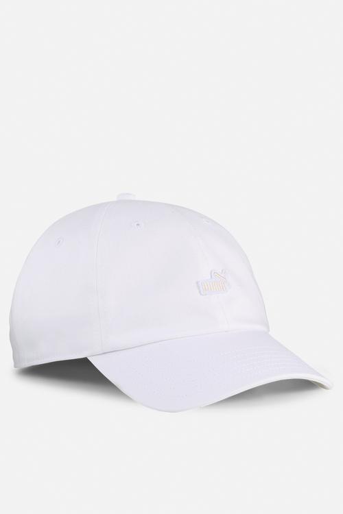 Ess no. 1 logo patch bb cap- puma white