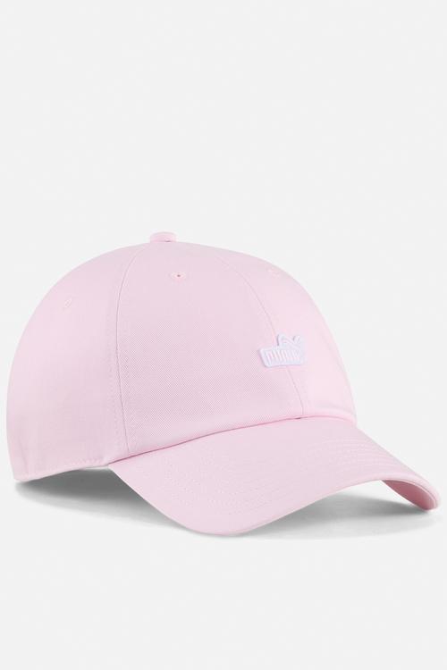 Ess no. 1 logo patch bb cap- pearl pink