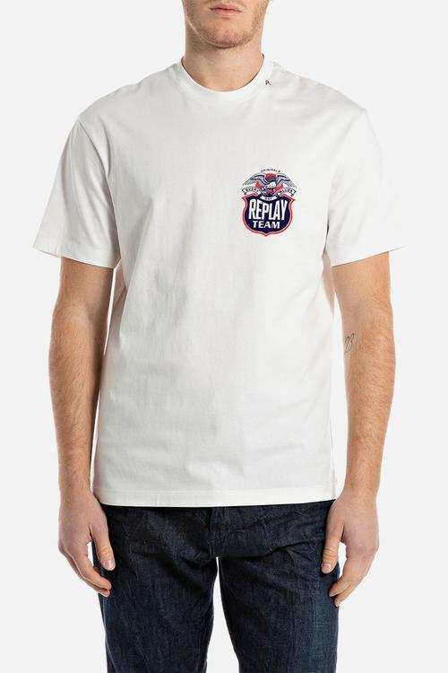 PIECE DYED HEAVY COTTON JERSEY - white