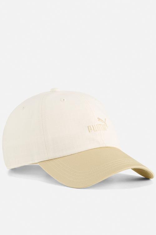 Ess No 1 Color Block Dad Cap - Alpine Snow-Toasted Almond