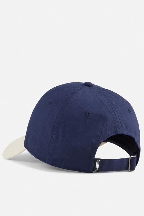 Ess No 1 Color Block Dad Cap - New Navy-Alpine Snow