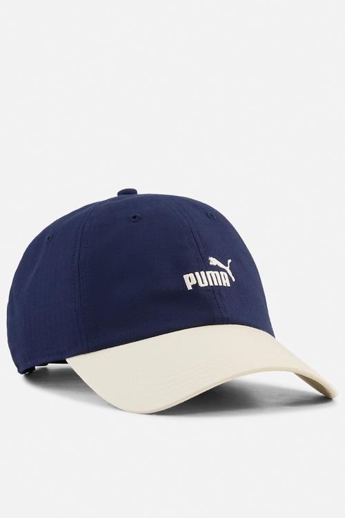 Ess No 1 Color Block Dad Cap - New Navy-Alpine Snow
