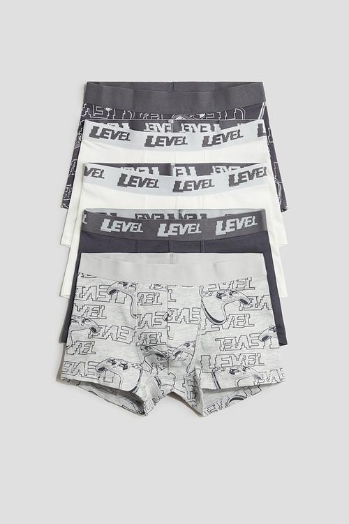 5-pack trunks - grey level