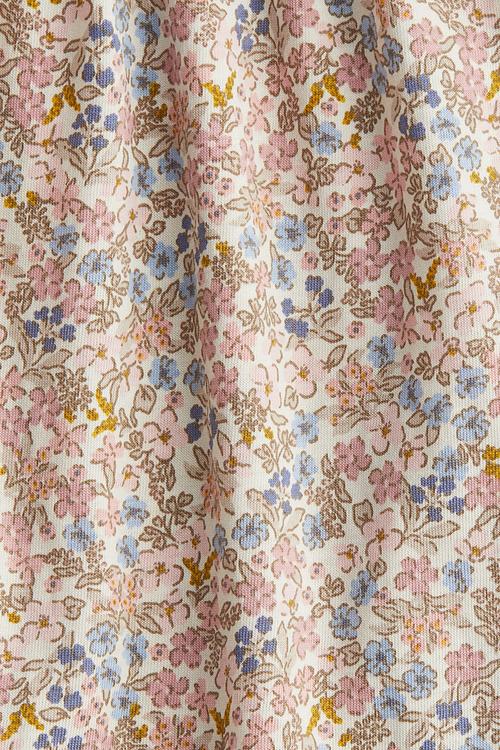 Patterned jersey dress - pink floral