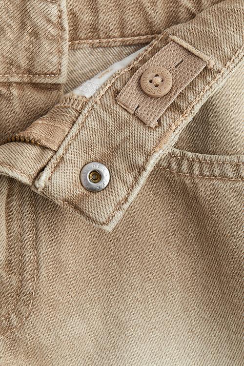 Denim shorts - beige