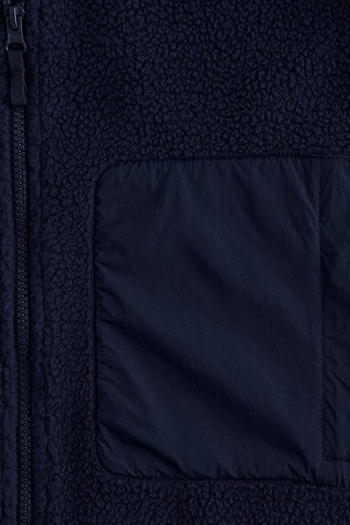 Teddy jacket - navy blue 