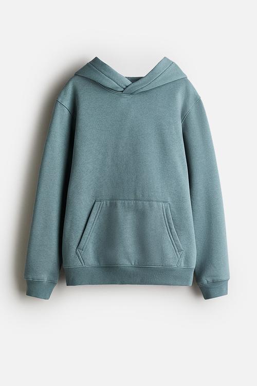 Hoodie - dusty turquoise