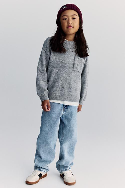 Loose fit jeans -  light denim blue