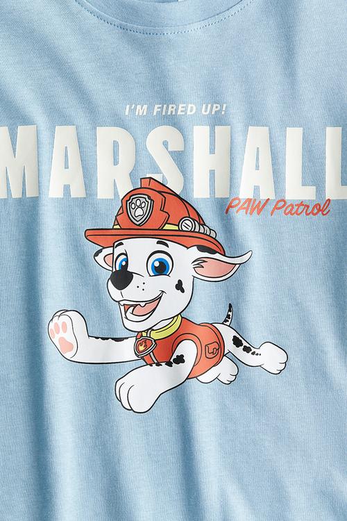 Long-sleeved t-shirt - light blue paw patrol