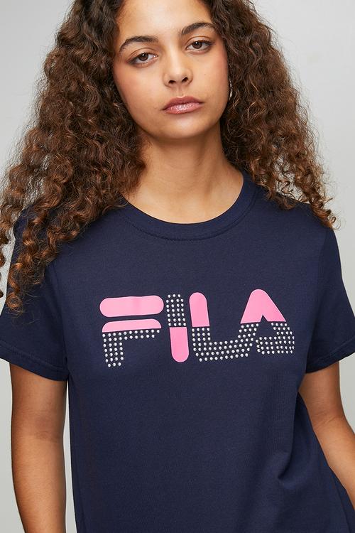 Clarissa T-Shirt - Fila Blue