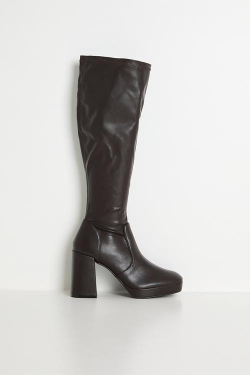 Cannon knee length boot - brown 
