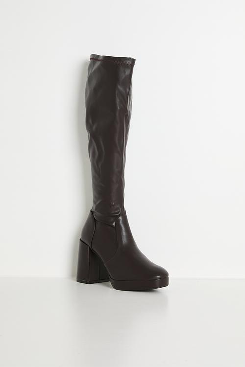 Cannon knee length boot - brown 