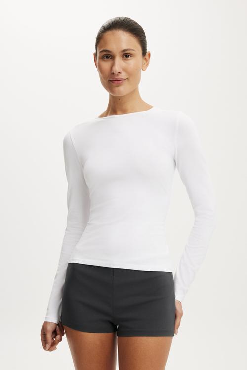 Everyday Smooth Long Sleeve - White