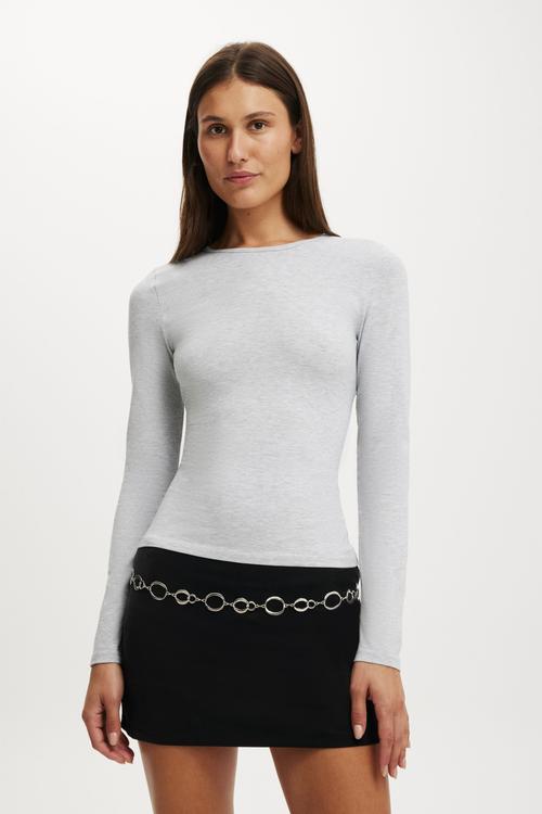 Everyday Smooth Long Sleeve - Grey Marle