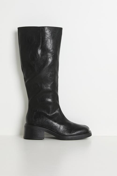 Samber knee length boot - black 