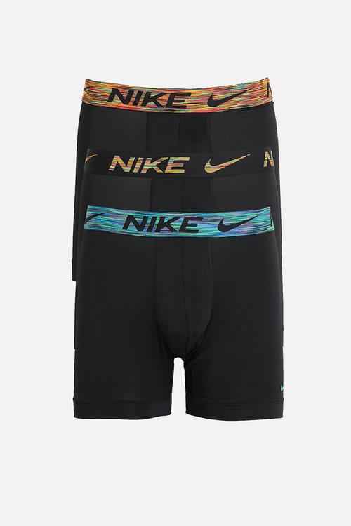 Boxer brief 3pk - blk dty cts/grn stk/blk spce dye wb