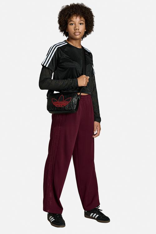 Lace Pant - Maroon