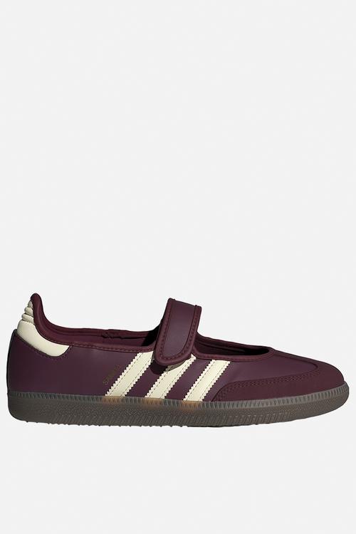 Samba jane w - maroon/cream white/gold met