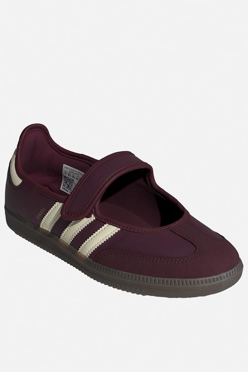 Samba jane w - maroon/cream white/gold met