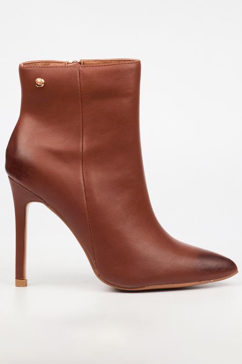 Boss 24 heel ankle boot - brown