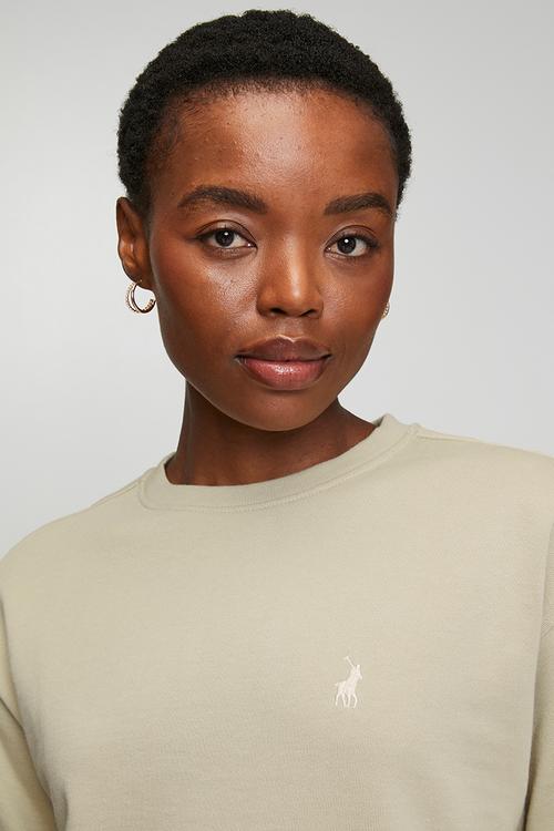 Wmn Casey Long Sleeve Track Top - Putty
