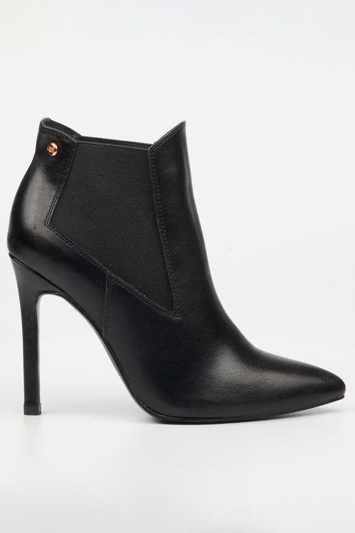 Boss 25 heel chelsea ankle boot - black