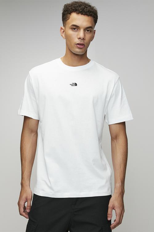 Essential Center Logo Relaxed Short Sleeve Tee - Tnf White