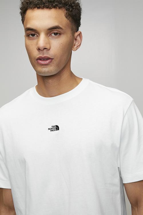 Essential Center Logo Relaxed Short Sleeve Tee - Tnf White