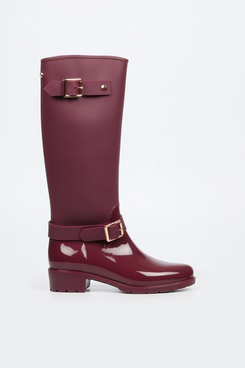 Cloudy 1 Riding Boot - Wine